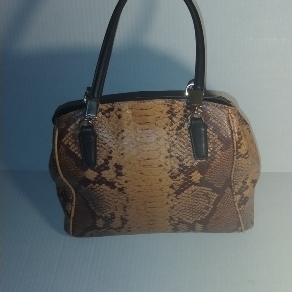 Coach snake print tote - Picture 3 of 11